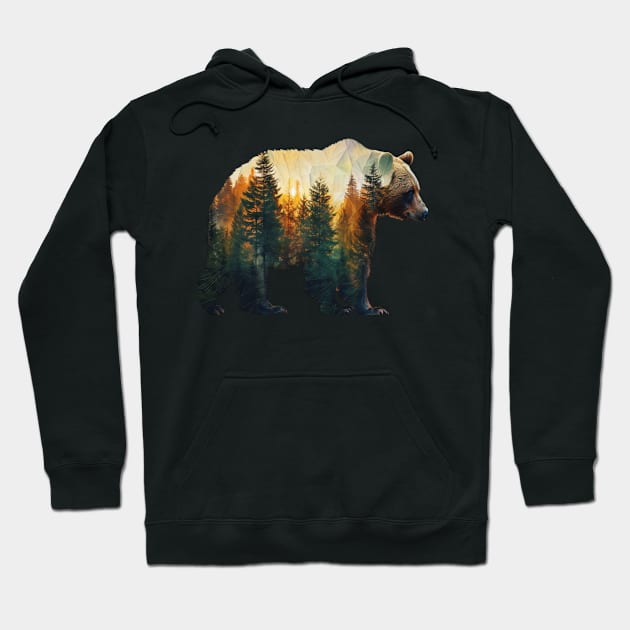 Grizzly Bear Diets Hoodie by BoazBerendse insect